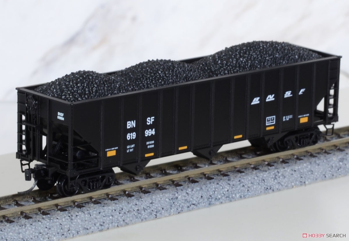 983 00 826 (N) Open Hopper BNSF 8-Pack (#619994, 620039, 620112, 620072, 620089, 620101, 620145, 620153) (8-Car Set) (Model Train) 商品画像4