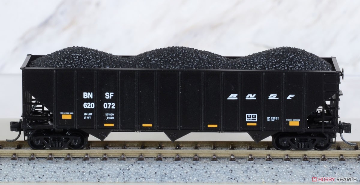 983 00 826 (N) Open Hopper BNSF 8-Pack (#619994, 620039, 620112, 620072, 620089, 620101, 620145, 620153) (8-Car Set) (Model Train) 商品画像7