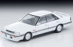TLV-N301a Nissan Skyline 4 Door HT GT Passage Twincam 24V (White) 1987 (Diecast Car)