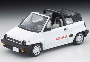 TLV-N262b Honda City Cabriolet (White) 1984 (Diecast Car)
