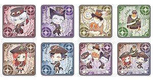 吸血鬼すぐ死ぬ2 ぷちちょこトレーディングラバーマットコースター 【スチームパンク】 (8個セット) (キャラクターグッズ)