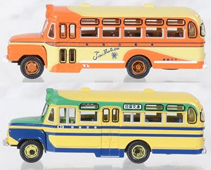 The Bus Collection Reiwa`s Classic Bonnet Bus Two Car Set (Tokai Jidousya, Shikoku Kotsu) (2 Cars Set) (Model Train)