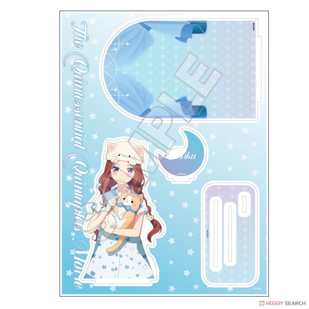 映画五等分の花嫁 リラックスタイム アクリルジオラマ 中野三玖 (キャラクターグッズ) 商品画像1