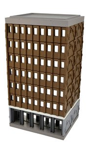 建物コレクション 181 耐震補強ビル (鉄道模型)