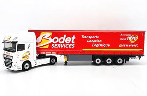 DAF XF MY 2017 Super Space Tote Liner Bodet Services (Diecast Car)