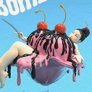 チェリーボンボン by 清水裕子 7.5インチ ビニールアートスタチュー (完成品)