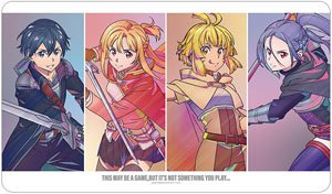 [Sword Art Online Progressive: Scherzo of Deep Night] Assembly Ani-Art Clear Label Play Mat (Card Supplies)