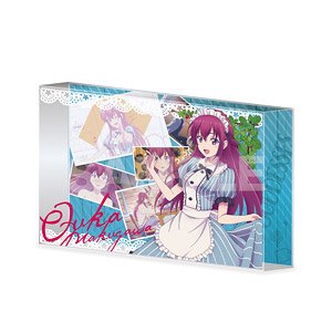 [Megami no Cafe Terrace] Crystal Art Board 01 Ouka Makusawa (Anime Toy)