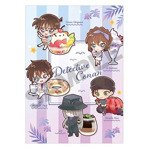名探偵コナン シングルクリアファイル パープル きゃらペコ夏 (キャラクターグッズ)