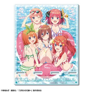 五等分の花嫁∽ アクリルスマホスタンド デザイン11 (集合) (キャラクターグッズ)