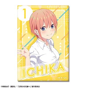 五等分の花嫁∽ ホログラム缶バッジ デザイン01 (中野一花/A) (キャラクターグッズ)