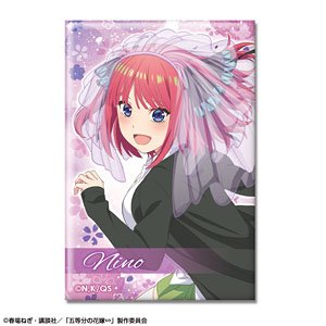 五等分の花嫁∽ ホログラム缶バッジ デザイン04 (中野二乃/B) (キャラクターグッズ)
