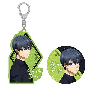 Blue Lock Can Badge & Acrylic Key Ring Yoichi Isagi (Anime Toy)