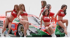 Grid Girls - 1990s (ミニカー)