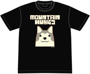 Laid-Back Camp Season 2 Mountain Husky T-Shirt L (Anime Toy)