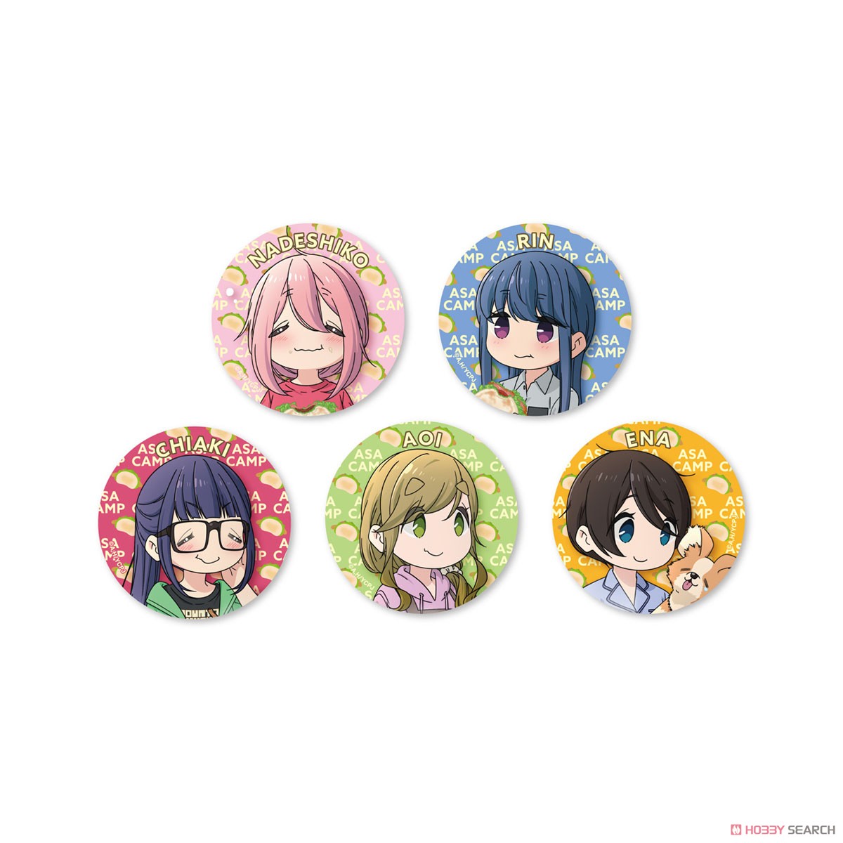 Asa Camp 2023 Nadeshiko Can Badge (Anime Toy) Other picture1