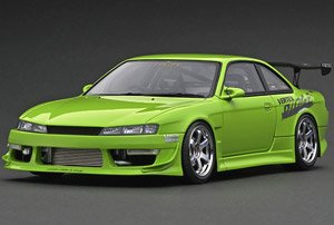 Vertex S14 Silvia Yellow Green (Diecast Car)