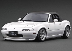 Eunos Roadster (NA) White (Diecast Car)