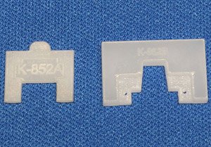 TN Coupler Mounting Cut Jig for Kato Electric Car G (1-Set (2 Types)) (Model Train)
