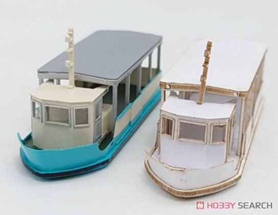 Ferryboat (Osaka Type) Paper Kit (Unassembled Kit) (Model Train) Other picture1
