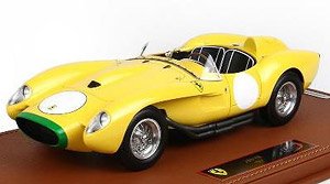 Ferrari 250 Testarossa 1957 Yellow-Green front (ケース有) (ミニカー)