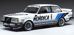 ボルボ 240 ターボ 1986年ブルノETCC #1 J.Cecotto/A.Olofsson (ミニカー)