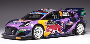 フォード プーマ ラリー1 2022年モンテカルロラリー 優勝 #19 S.Loeb/I.Galmiche (ミニカー)
