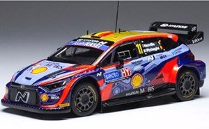 ヒョンデ I20 N Rally1 2022年フィンランドラリー #11 T.Neuville/M.Wydaeghe (ミニカー)