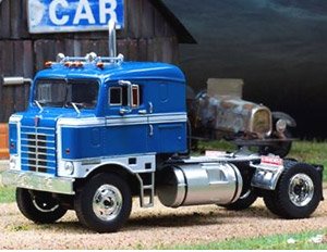 ケンワース ブルノーズ 1950 ブルー (ミニカー)