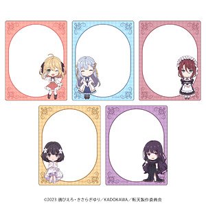 Acrylic Card [The Magical Revolution of the Reincarnated Princess and the Genius Young Lady] 01 Box (Official Illustration) (Set of 5) (Anime Toy)