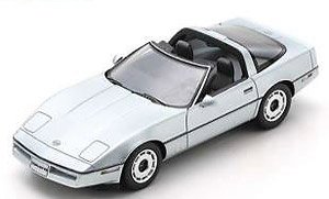 Corvette C4 Silver Open (ミニカー)