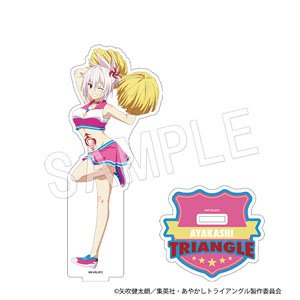 Ayakashi Triangle Acrylic Figure Stand Cheer Ver. Matsuri Kazamaki (Anime Toy)
