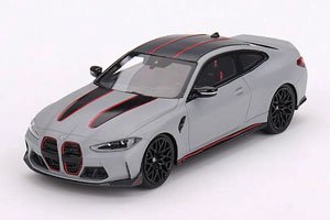 BMW M4 CSL フローズン ブルックス グレーメタリック (ミニカー)