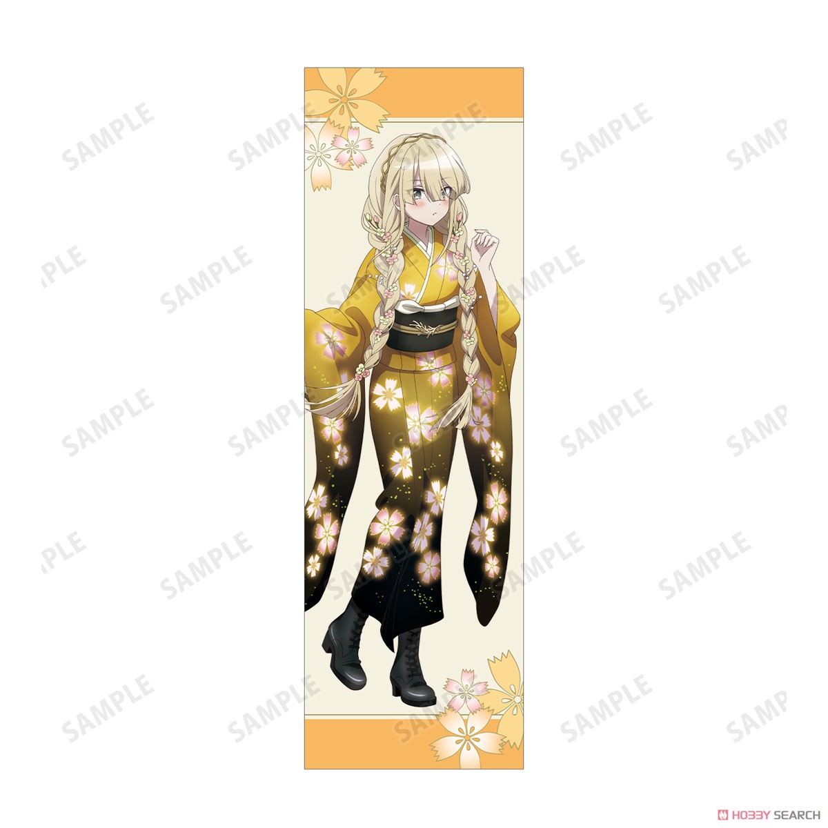 スパイ教室 描き下ろしイラスト エルナ 花柄和装ver. 抱き枕カバー (キャラクターグッズ) 商品画像2