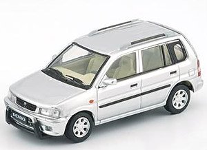 マツダ デミオ 1994 シルバー (LHD) (ミニカー)