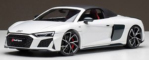 Audi 2021 R8 Spyder White (ミニカー)
