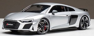 Audi 2021 R8 Coupe Silver (ミニカー)