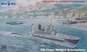 WW.II Italy Navy CB Class Midget Submarines (Plastic model)