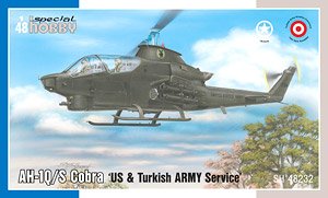 AH-1Q/S Cobra `US & Turkish Army Service` (Plastic model)