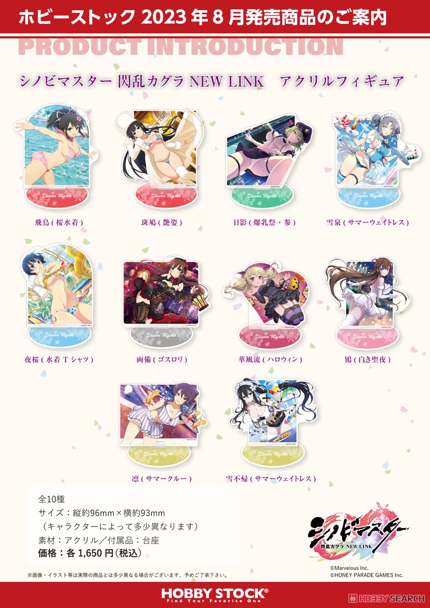 Shinovi Master Senran Kagura New Link Acrylic Figure Hikage (Bakunyu Festival 3) (Anime Toy) その他の画像1