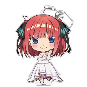 映画「五等分の花嫁」 ぷにこれ！キーホルダー(スタンド付) 中野二乃 (キャラクターグッズ)