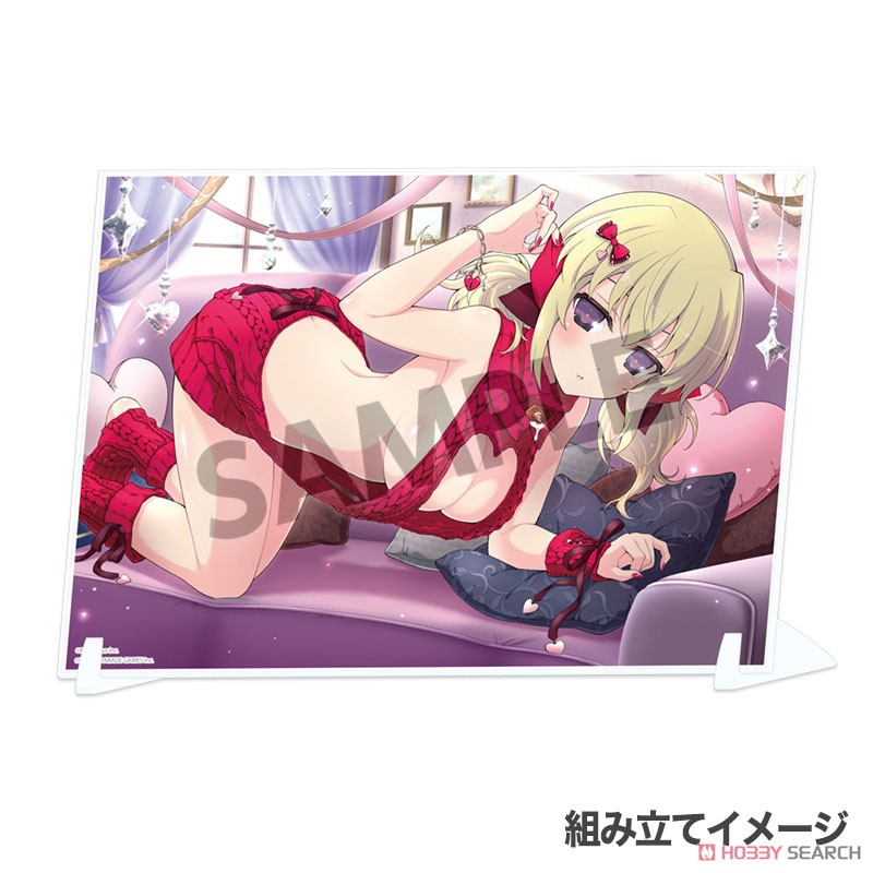 シノビマスター 閃乱カグラ NEW LINK ビジュアルアクリルプレート 華風流(伝説爆乳祭) (キャラクターグッズ) 商品画像2