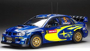 スバル インプレッサ WRC06 2006年ウェールズラリー 3位 #5 P.Solberg/P.Mills (ミニカー)