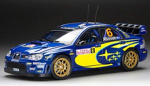スバル インプレッサ WRC07 2008年モンテカルロラリー 3位 #6 C.Atkinson/S.Prevot (ミニカー)