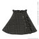 PNS Side Frill Skirt - Sensual Check - (Black) (Fashion Doll) 商品画像1 Thumbnail