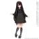PNS Side Frill Skirt - Sensual Check - (Black) (Fashion Doll) その他の画像1 Thumbnail