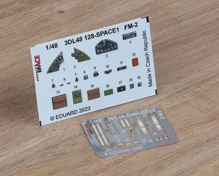 FM-2 「スペース」内装3Dデカール w/エッチングパーツセット (エデュアルド用) (プラモデル)