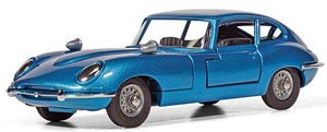 ジャガー 4.3 Eタイプ(ブルー) (ミニカー)