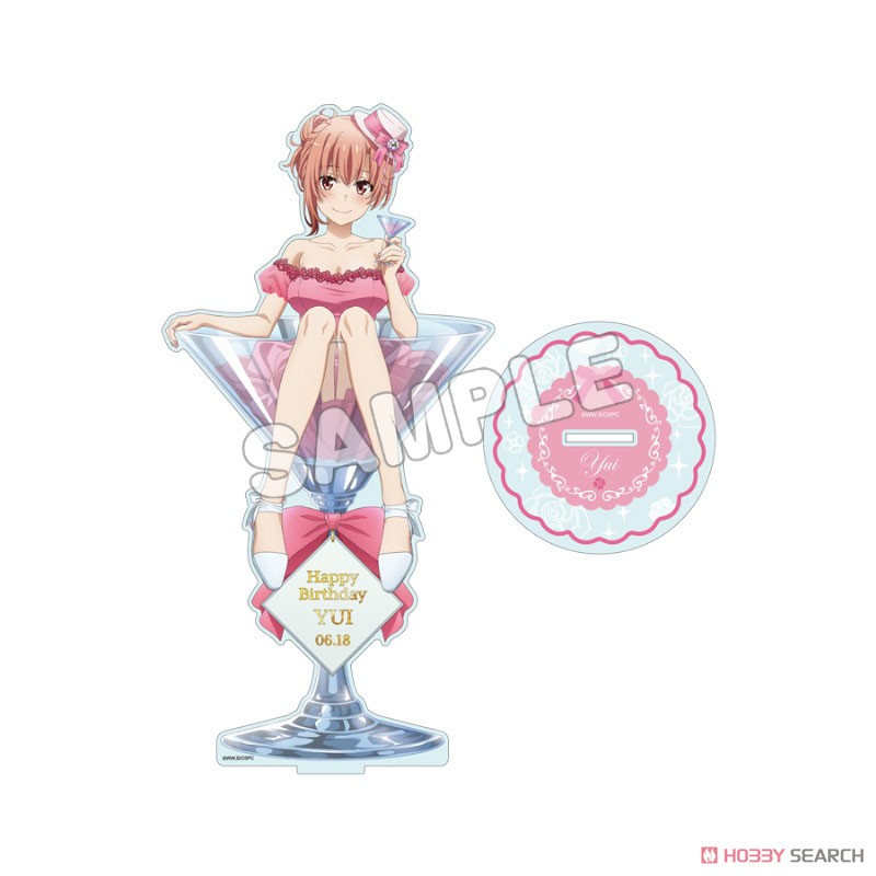 やはり俺の青春ラブコメはまちがっている。完 アクリルフィギュアL 結衣 バースデー 2023 (キャラクターグッズ) 商品画像1