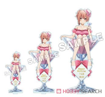 やはり俺の青春ラブコメはまちがっている。完 アクリルフィギュアL 結衣 バースデー 2023 (キャラクターグッズ) その他の画像1